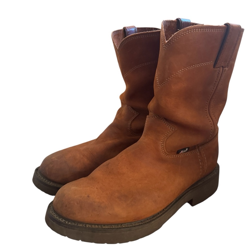 Men's Brown Leather Boots